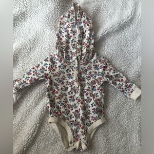 floral onesie bodysuit